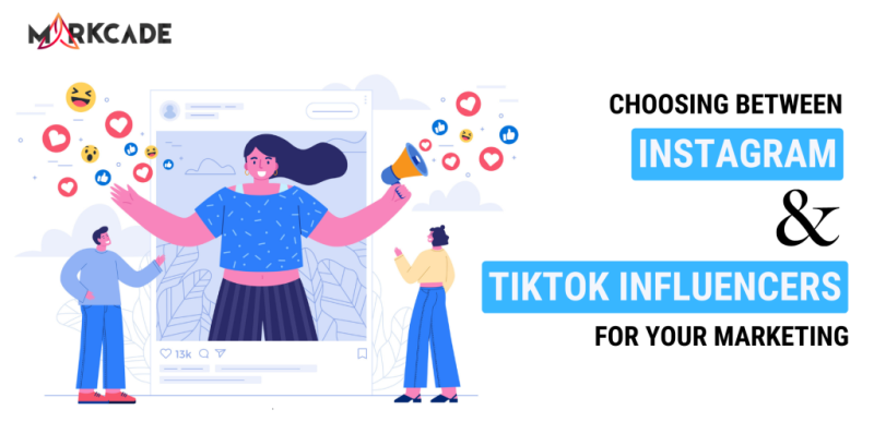 Instagram and TikTok influencers